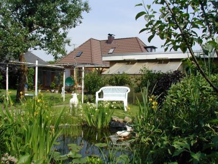 Ostsee Kiel Ferienwohnung :  Gartenanlage