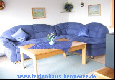  Ferienhaus  *** Hennesee ***  Wohnraum